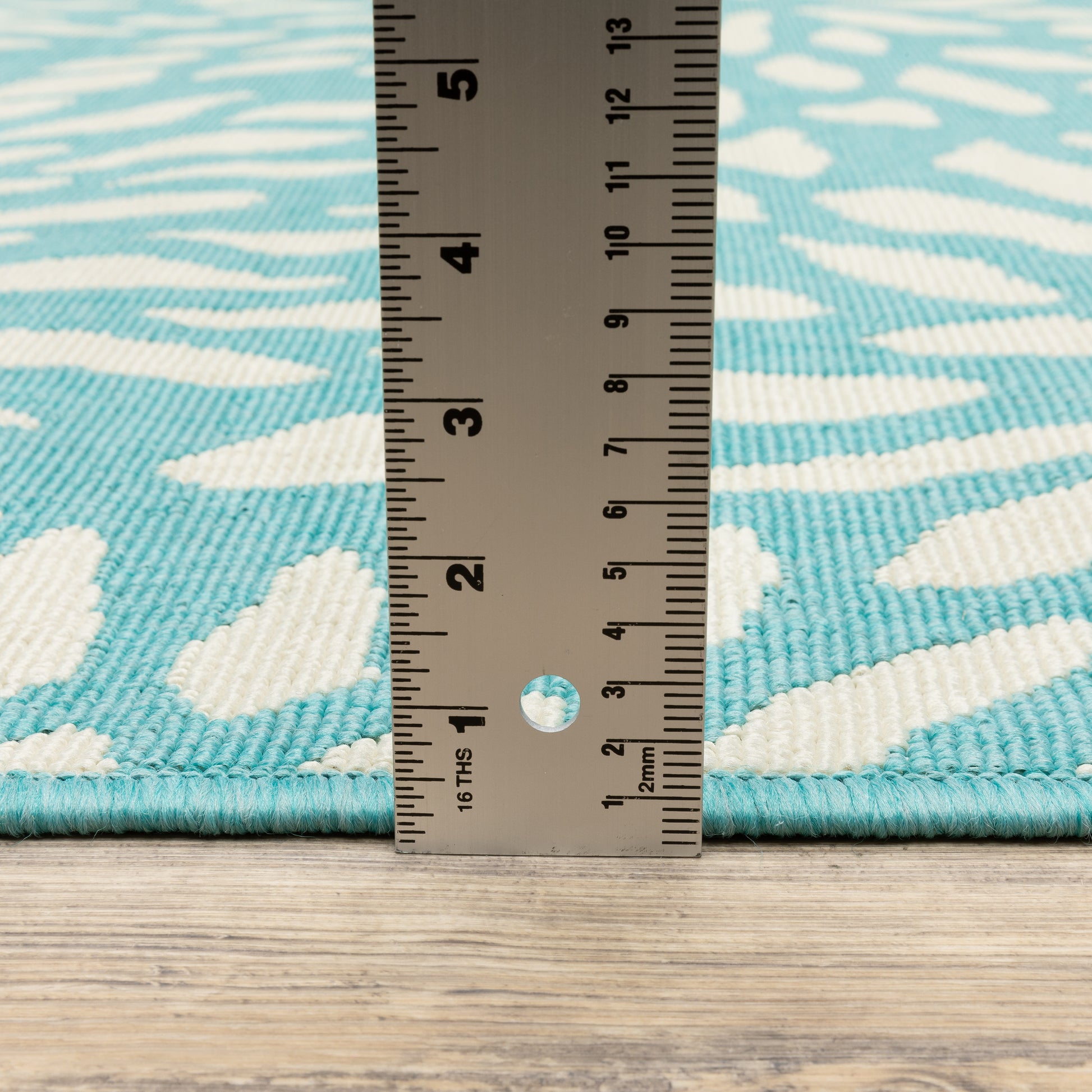 Oriental Weavers Meridian  Blue Ivory Modern & Contemporary