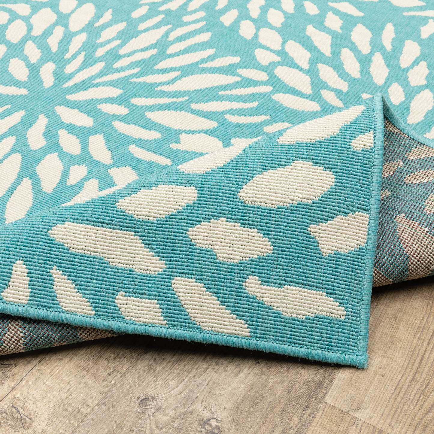 Oriental Weavers Meridian  Blue Ivory Modern & Contemporary