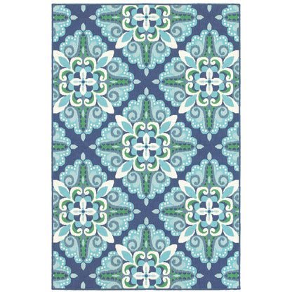 Oriental Weavers Meridian  Blue Green Moroccan