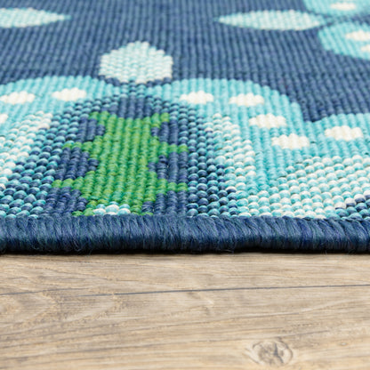 Oriental Weavers Meridian  Blue Green Moroccan