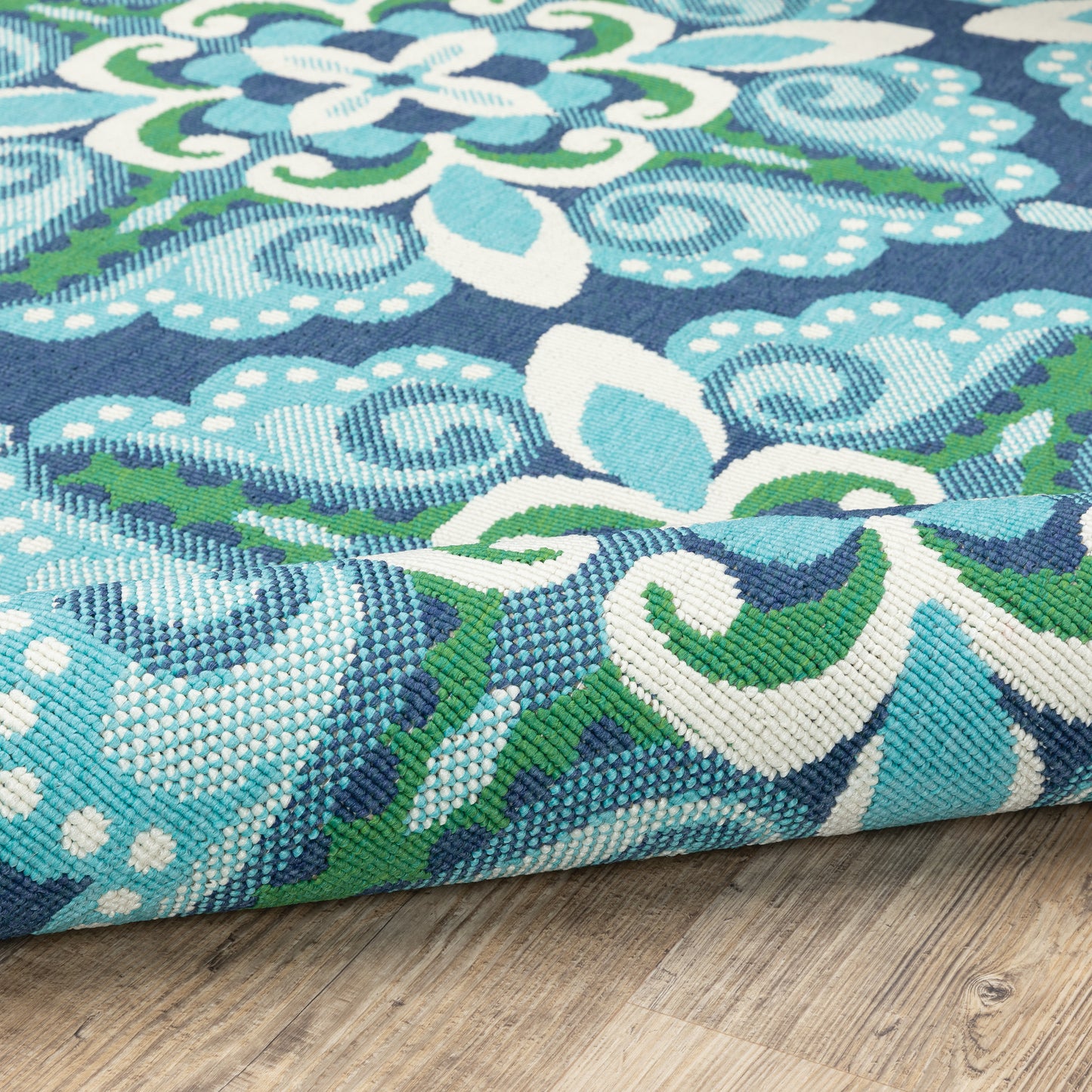 Oriental Weavers Meridian  Blue Green Moroccan