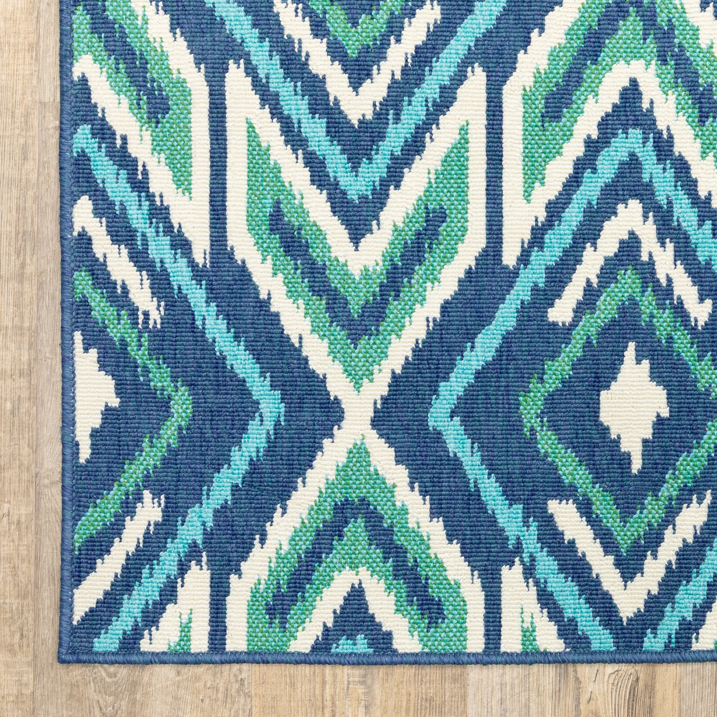 Oriental Weavers Meridian  Navy Green Bohemian