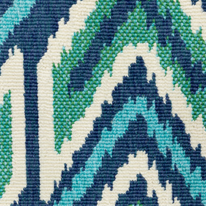Oriental Weavers Meridian  Navy Green Bohemian