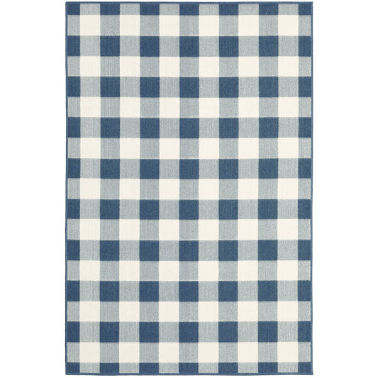 Oriental Weavers Meridian  Blue Ivory Casual