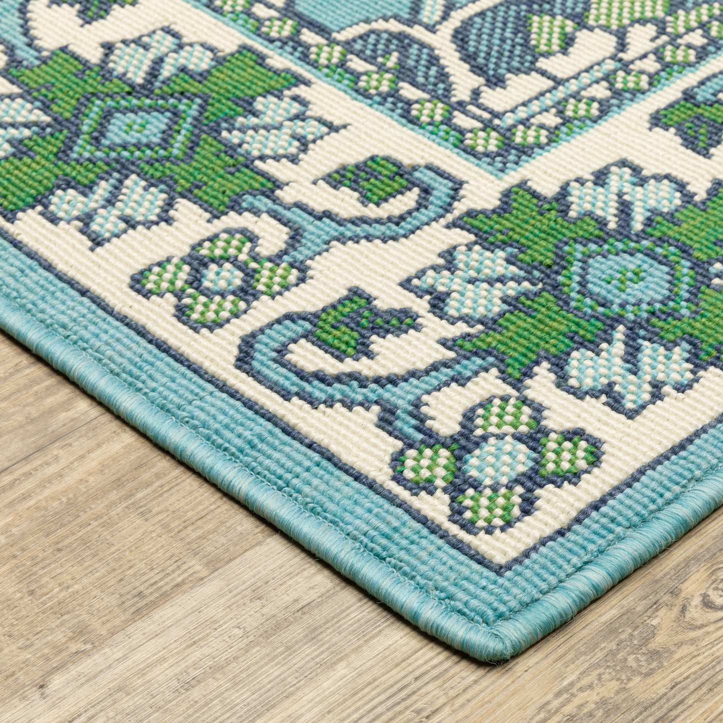 Oriental Weavers Meridian  Blue Green Traditional