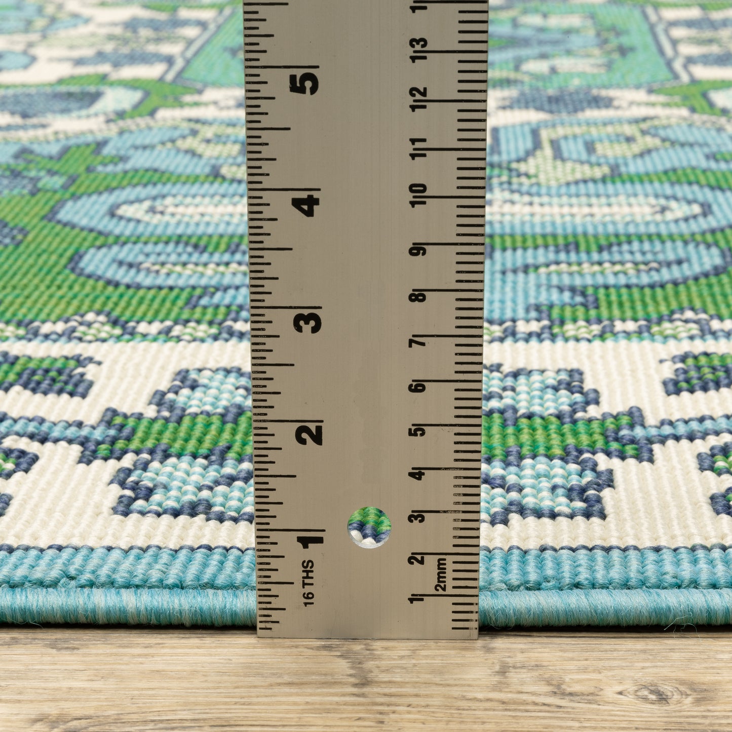 Oriental Weavers Meridian  Blue Green Traditional