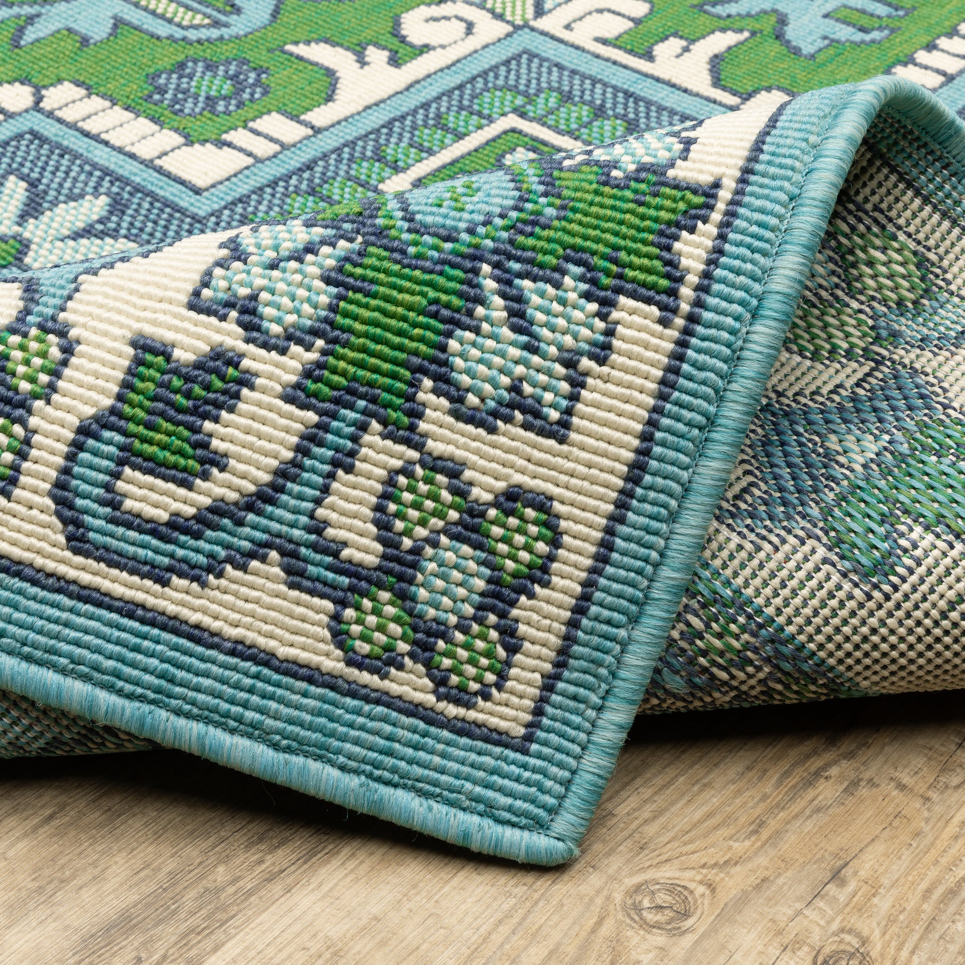 Oriental Weavers Meridian  Blue Green Traditional