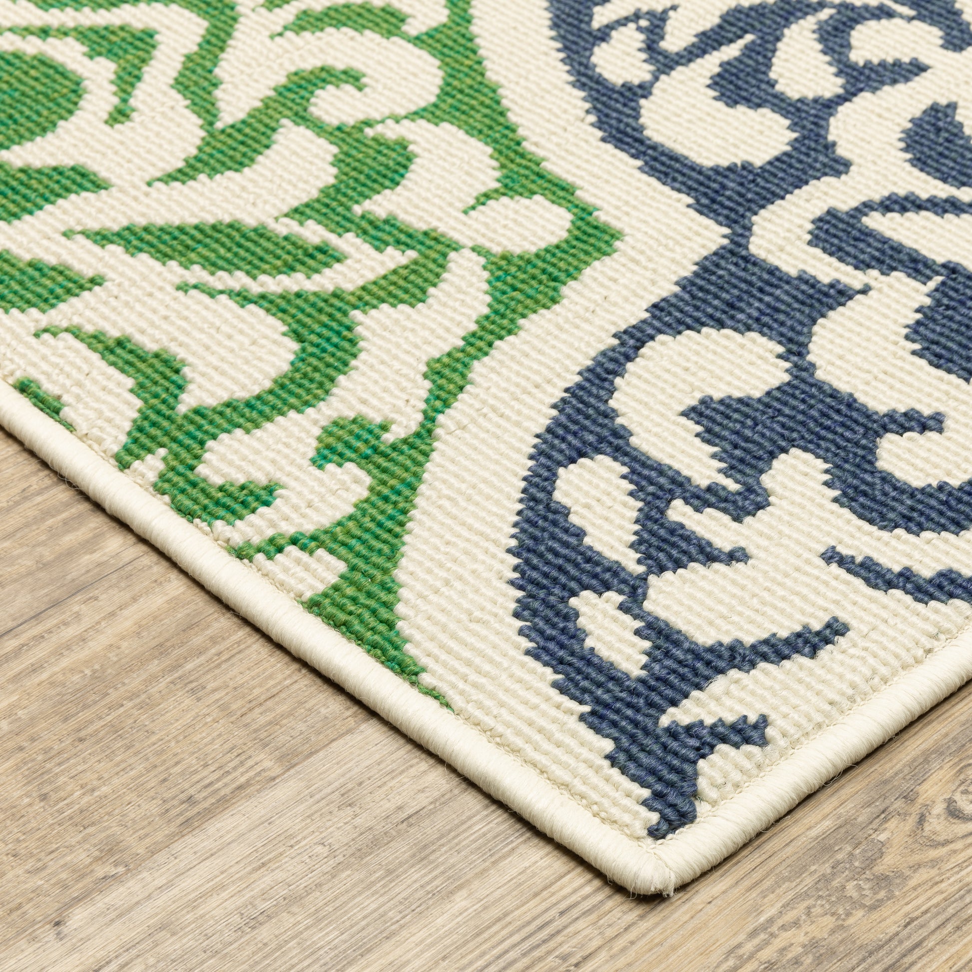 Oriental Weavers Meridian  Blue Green Morrocan