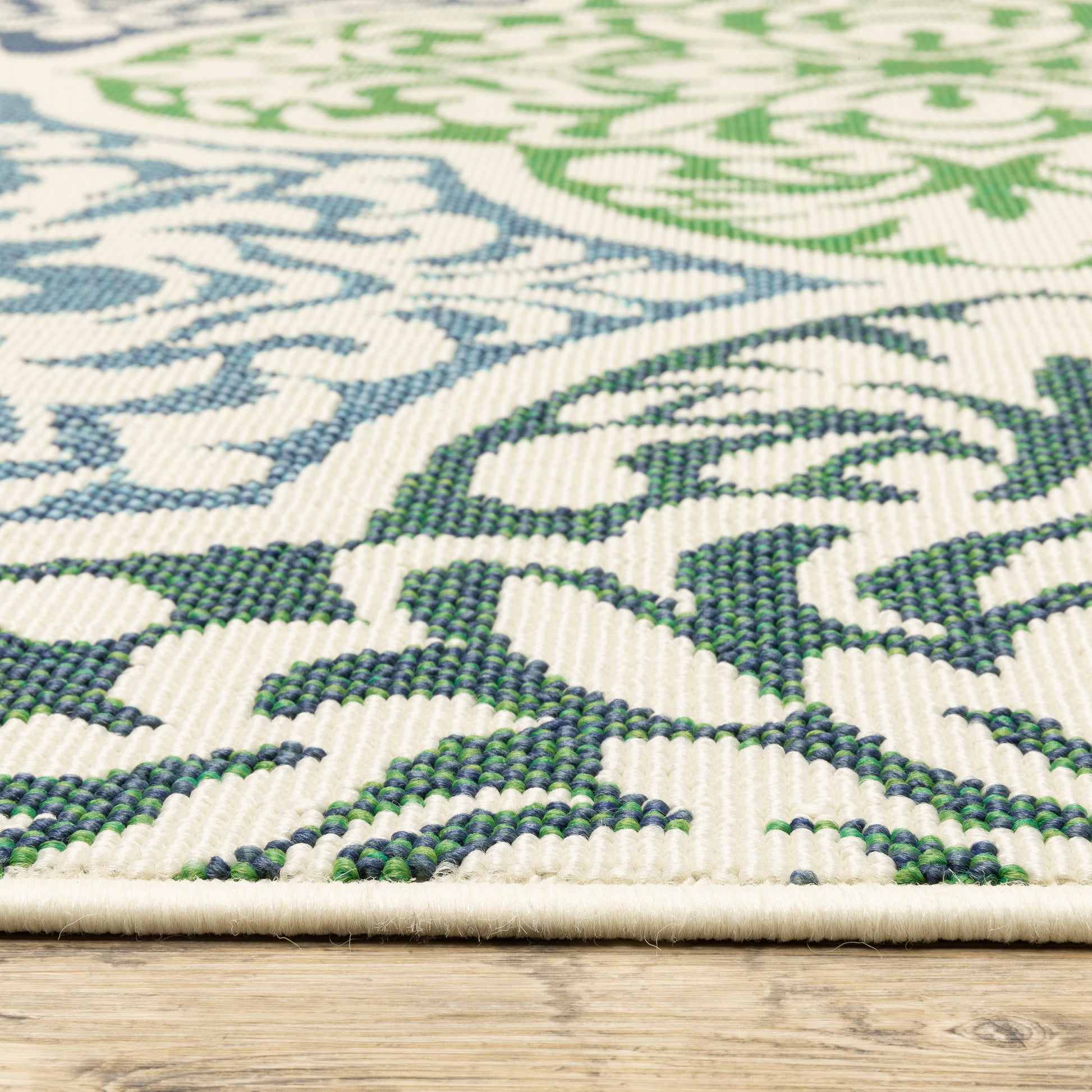 Oriental Weavers Meridian  Blue Green Morrocan