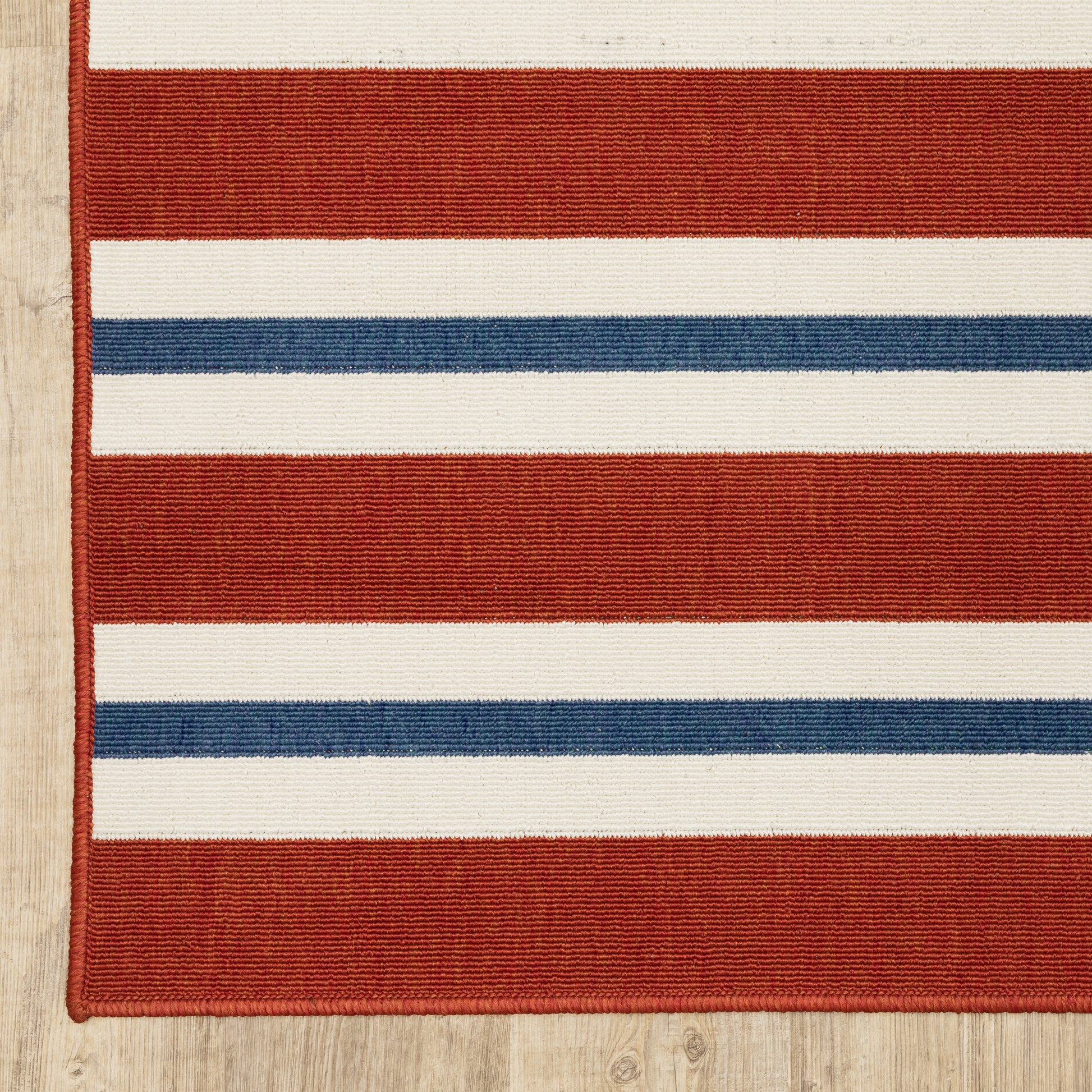 Oriental Weavers Meridian  Red Blue Nautical & Coastal
