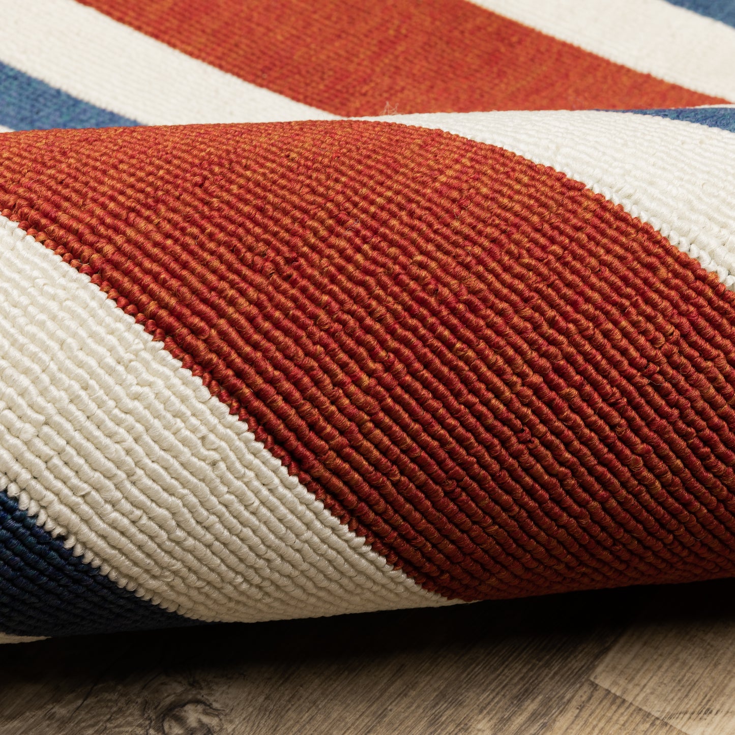 Oriental Weavers Meridian  Red Blue Nautical & Coastal