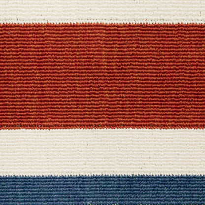 Oriental Weavers Meridian  Red Blue Nautical & Coastal