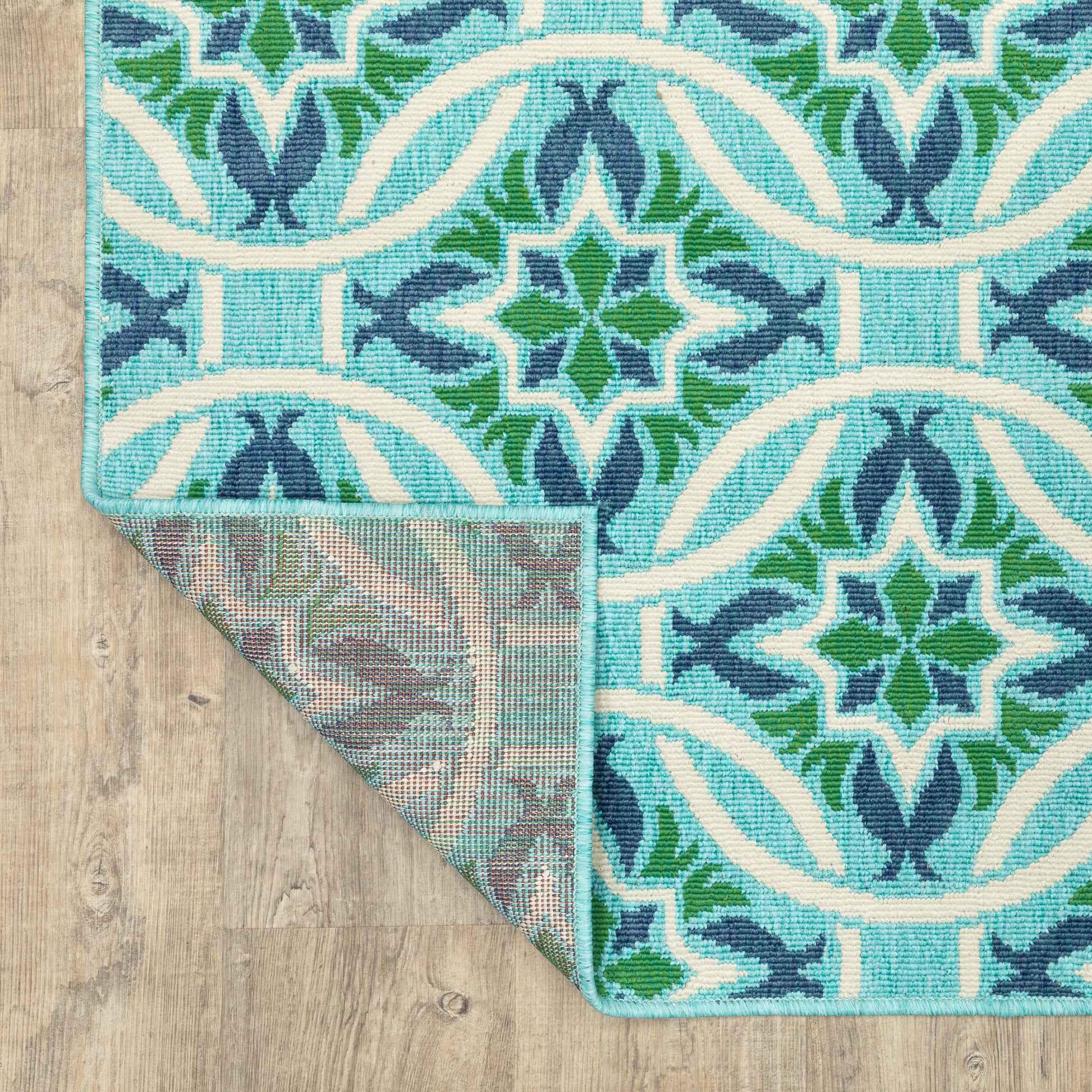 Oriental Weavers Meridian  Blue Green Moroccan