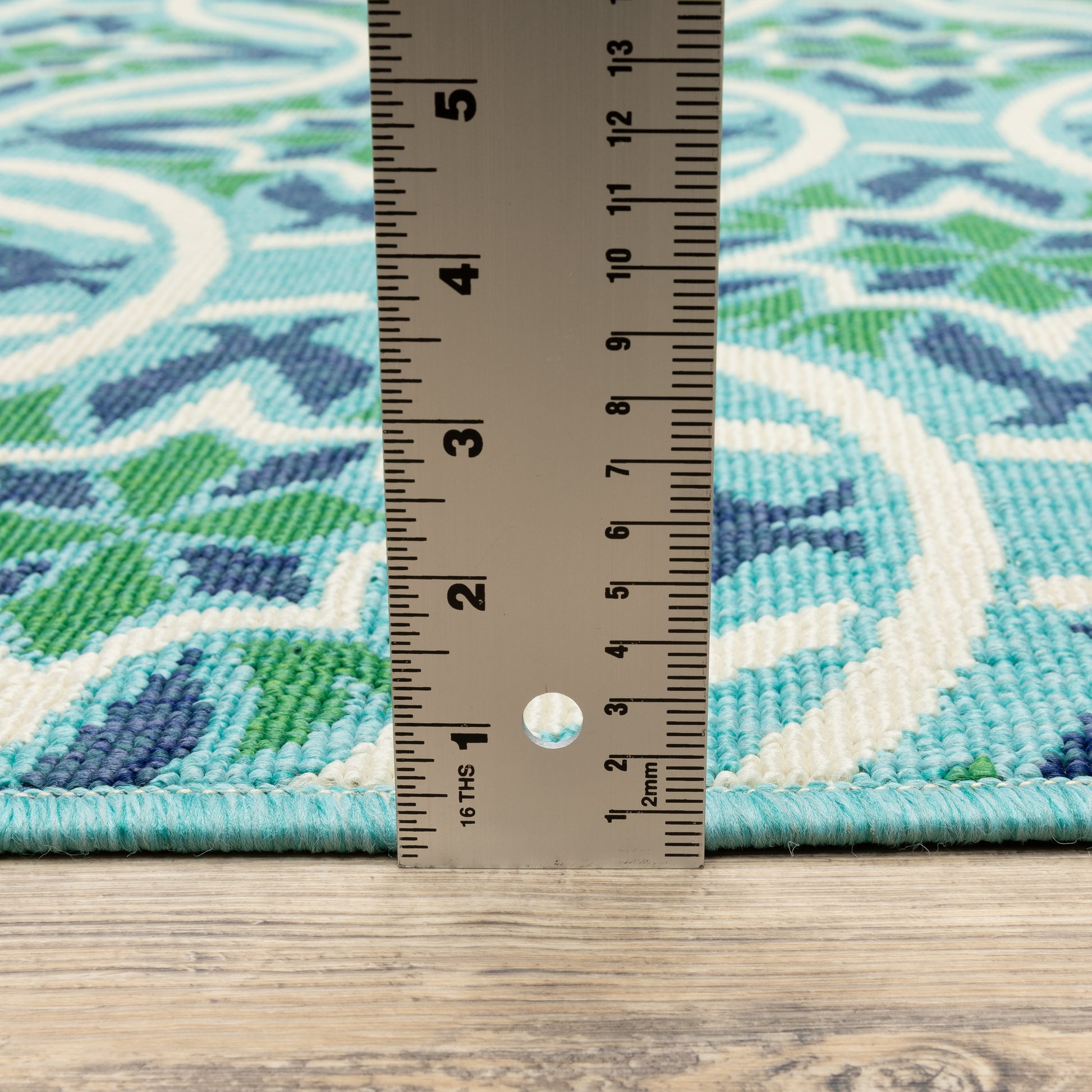 Oriental Weavers Meridian  Blue Green Moroccan