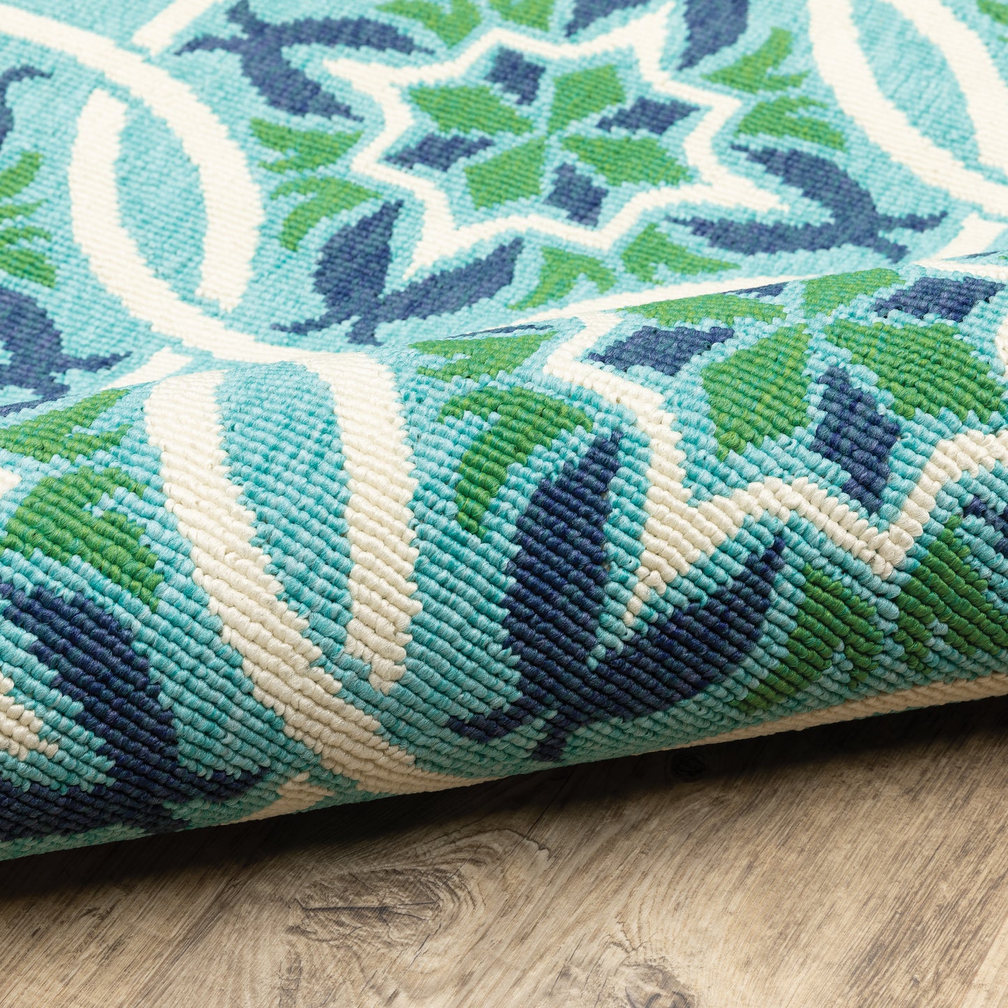 Oriental Weavers Meridian  Blue Green Moroccan