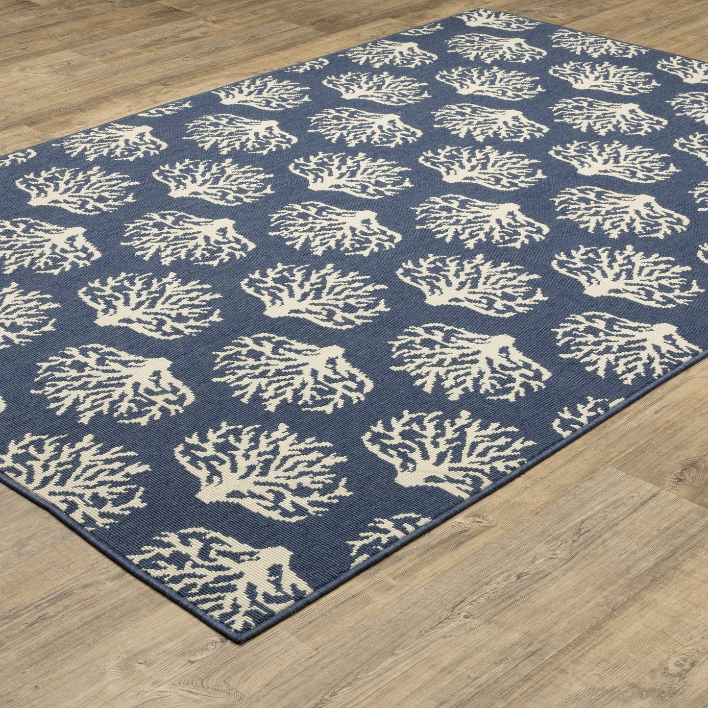 Oriental Weavers Meridian  Navy Ivory Coastal