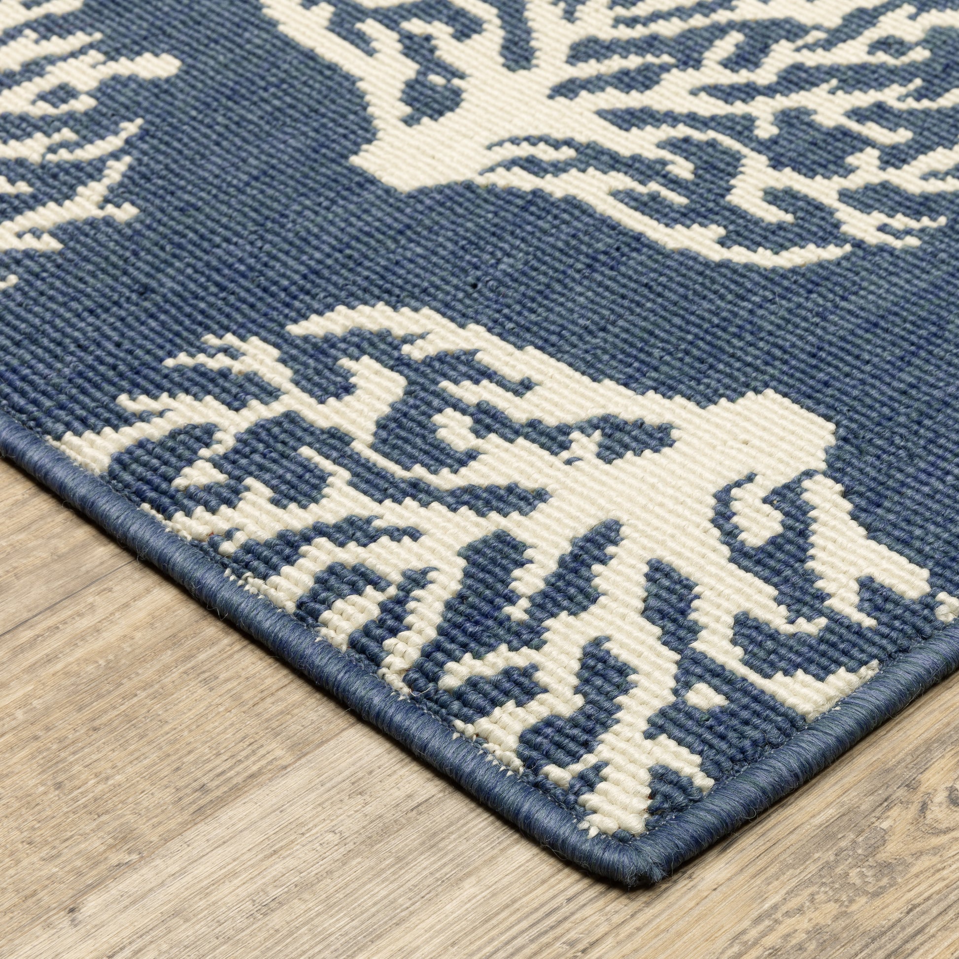 Oriental Weavers Meridian  Navy Ivory Coastal