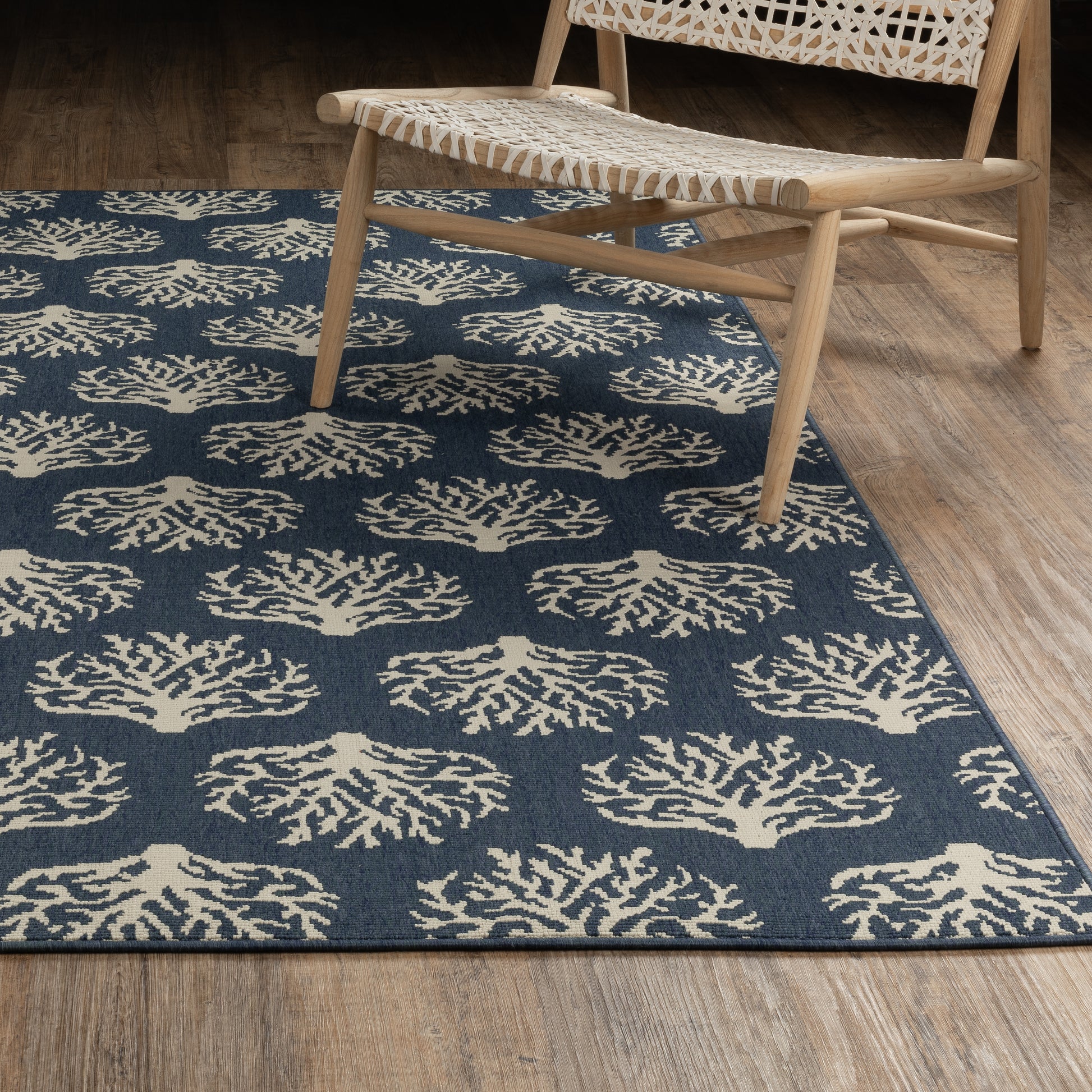 Oriental Weavers Meridian  Navy Ivory Coastal
