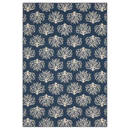 Oriental Weavers Meridian  Navy Ivory Coastal