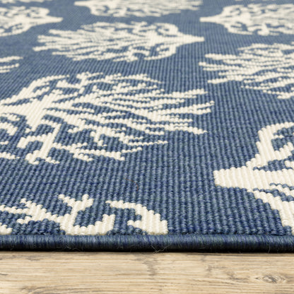 Oriental Weavers Meridian  Navy Ivory Coastal