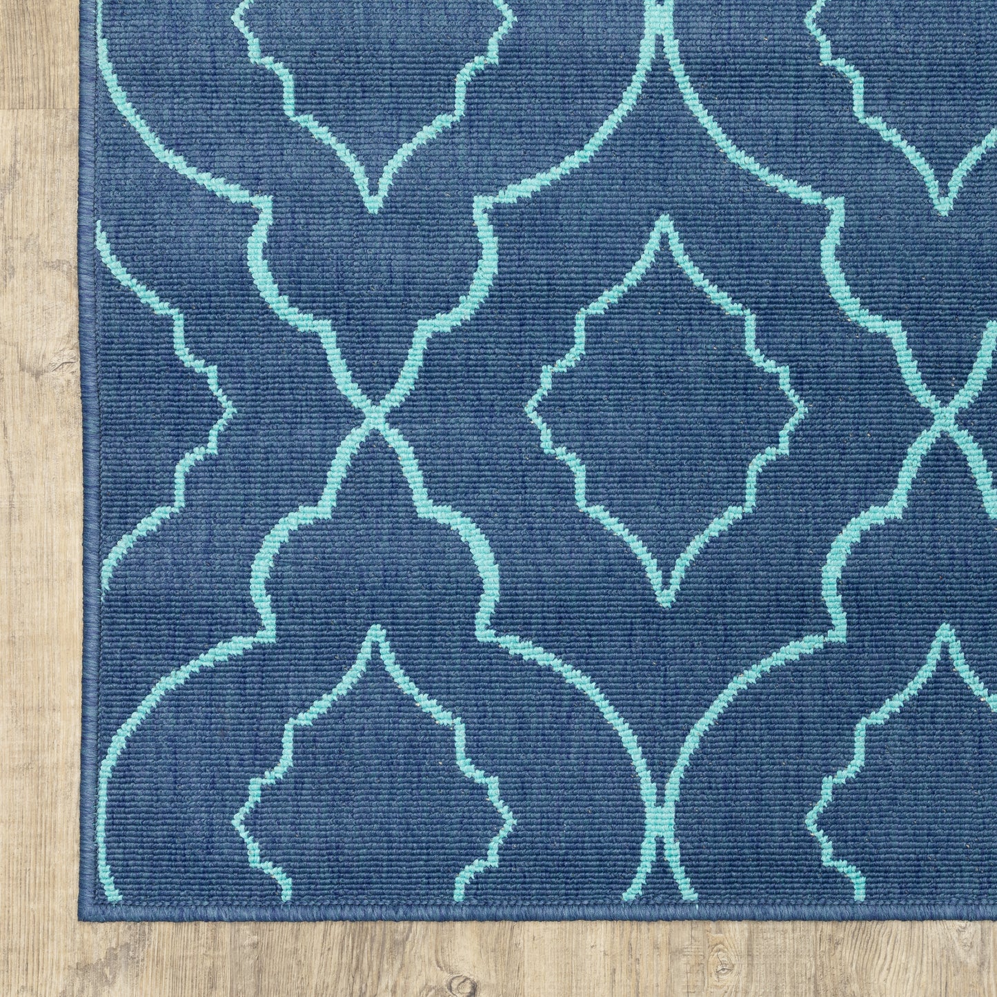 Oriental Weavers Meridian  Navy Blue Moroccan