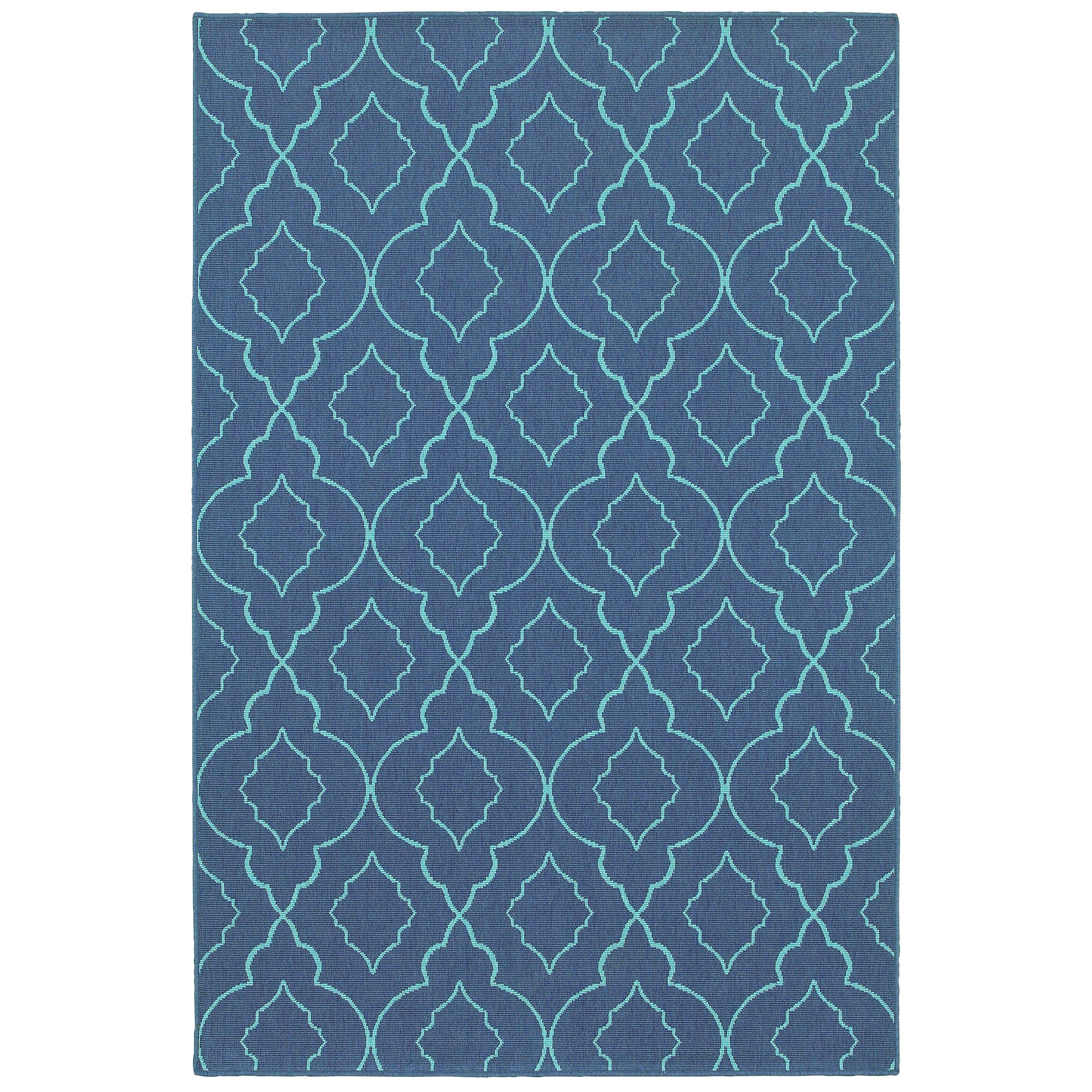 Oriental Weavers Meridian  Navy Blue Moroccan