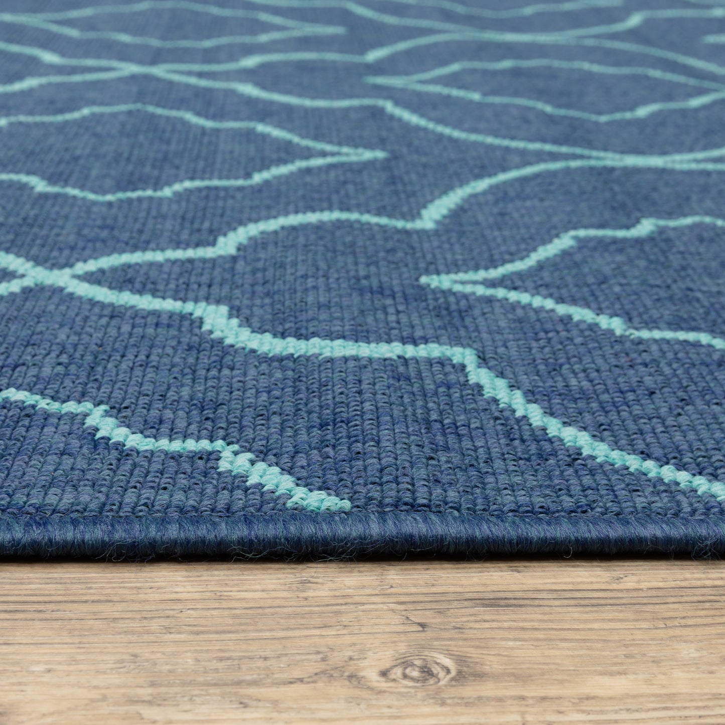 Oriental Weavers Meridian  Navy Blue Moroccan