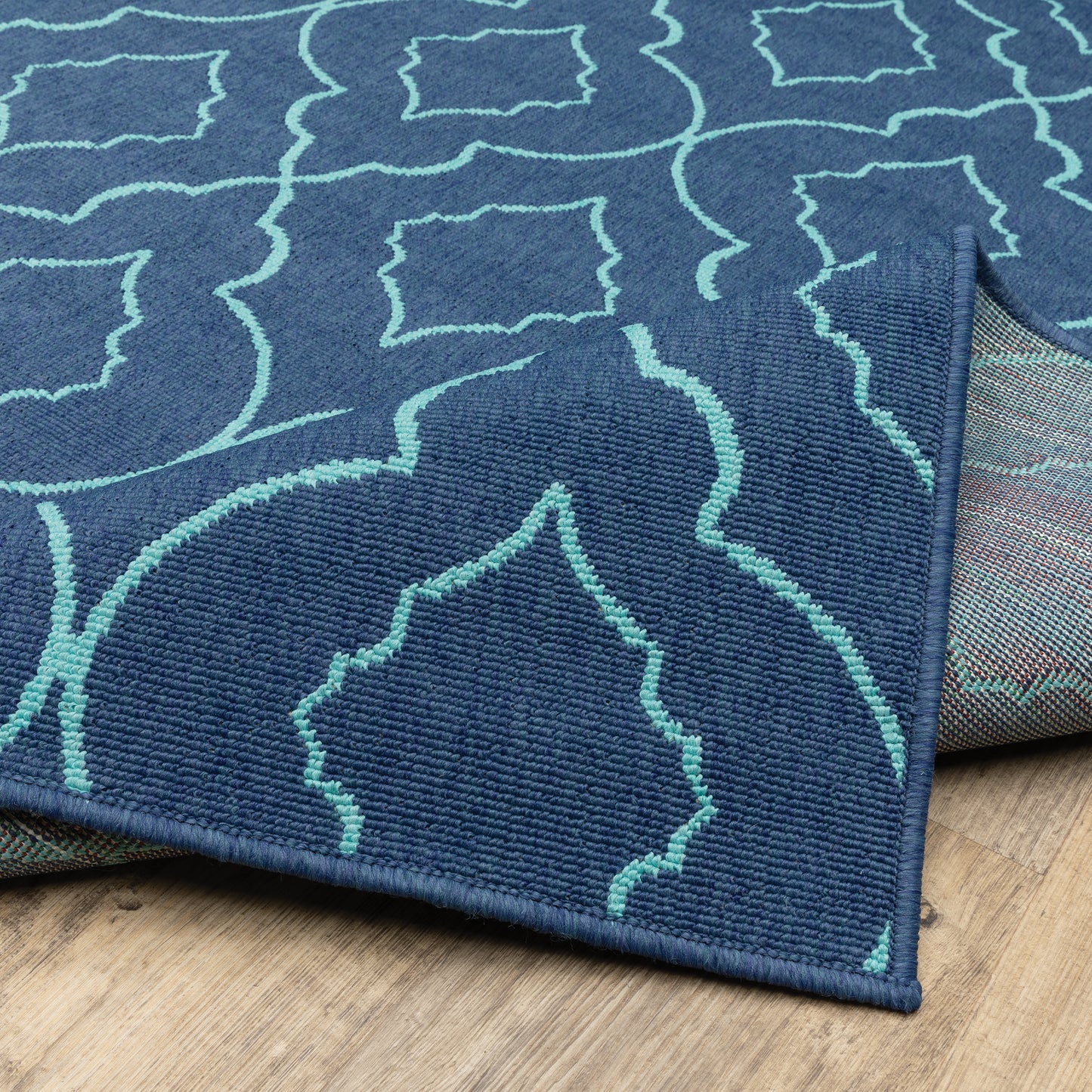 Oriental Weavers Meridian  Navy Blue Moroccan