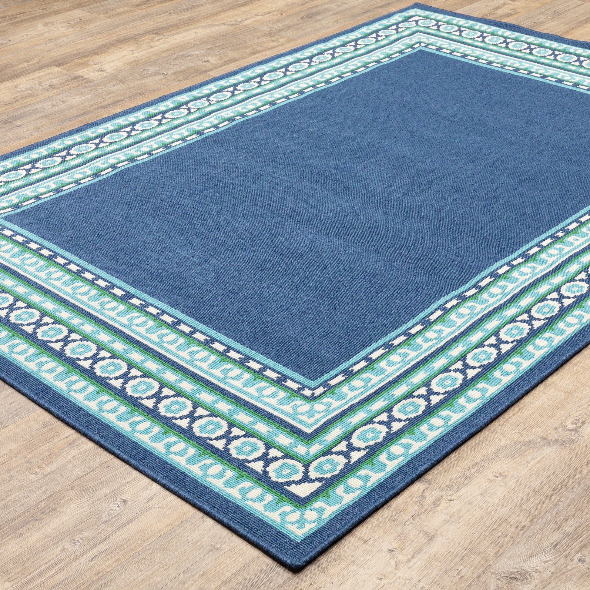 Oriental Weavers Meridian  Navy Green Traditional