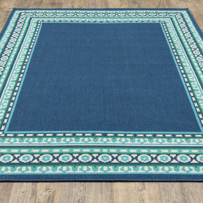 Oriental Weavers Meridian  Navy Green Traditional