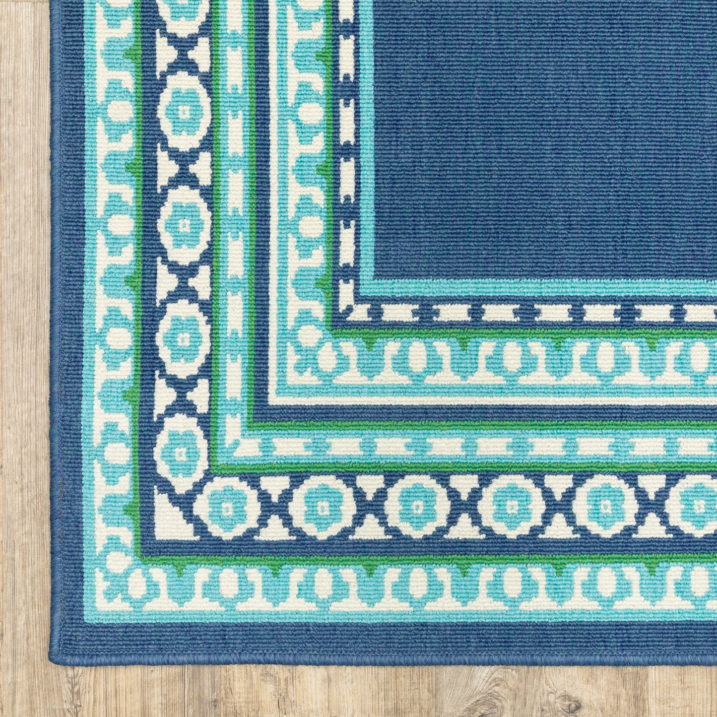 Oriental Weavers Meridian  Navy Green Traditional