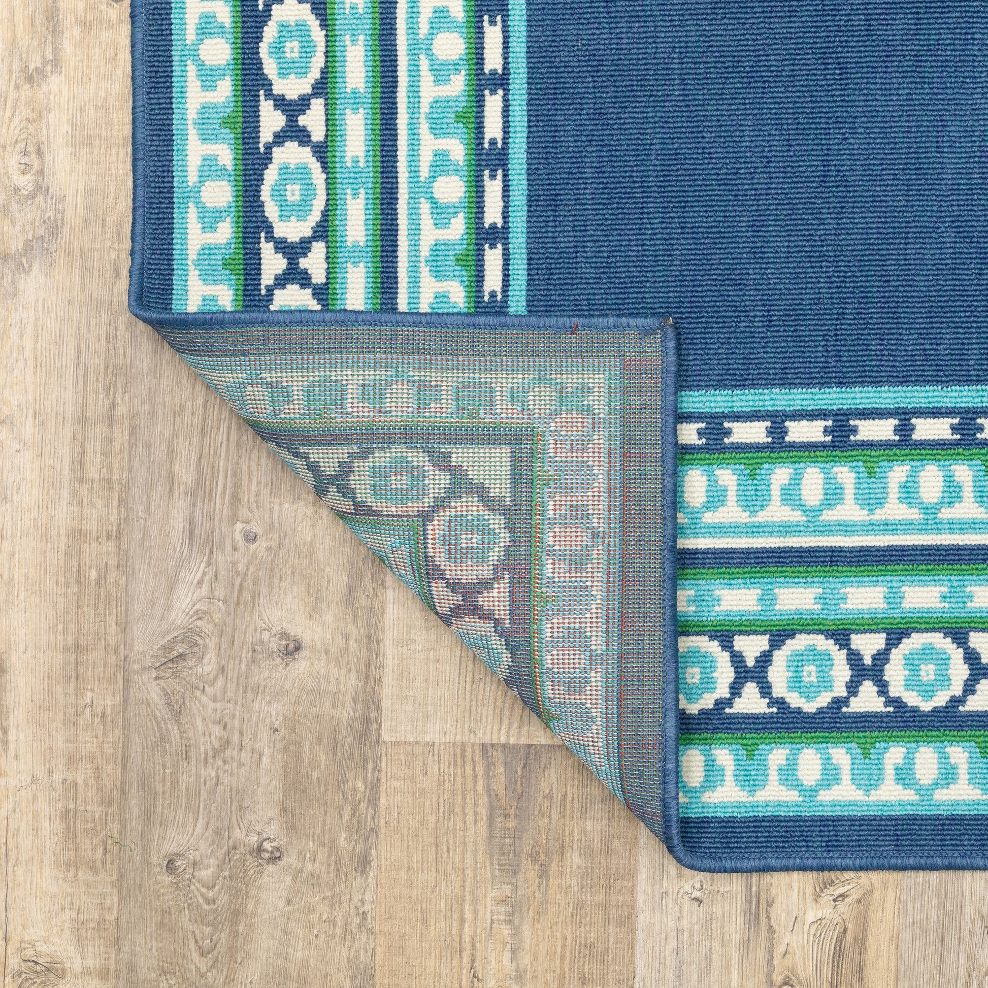 Oriental Weavers Meridian  Navy Green Traditional