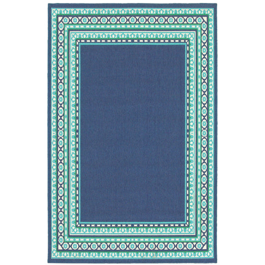 Oriental Weavers Meridian  Navy Green Traditional