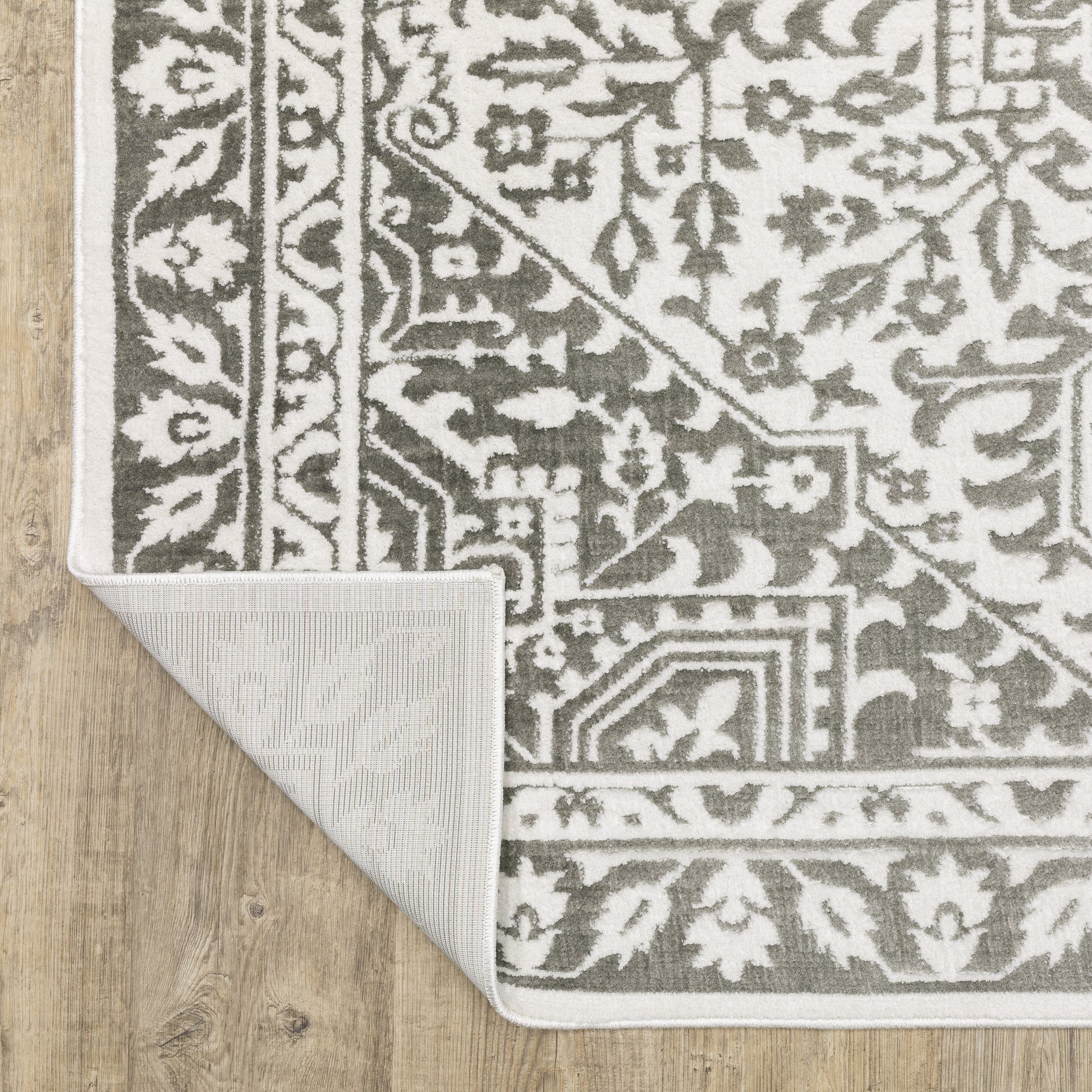 Oriental Weavers Montecito  Grey White Traditional