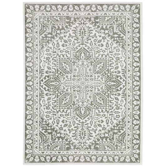 Oriental Weavers Montecito  Grey White Traditional