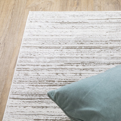 Oriental Weavers Montecito  White Grey Modern & Contemporary