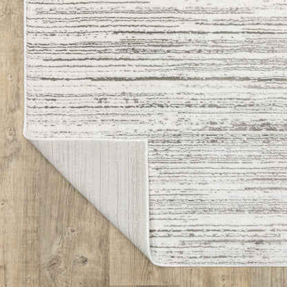 Oriental Weavers Montecito  White Grey Modern & Contemporary