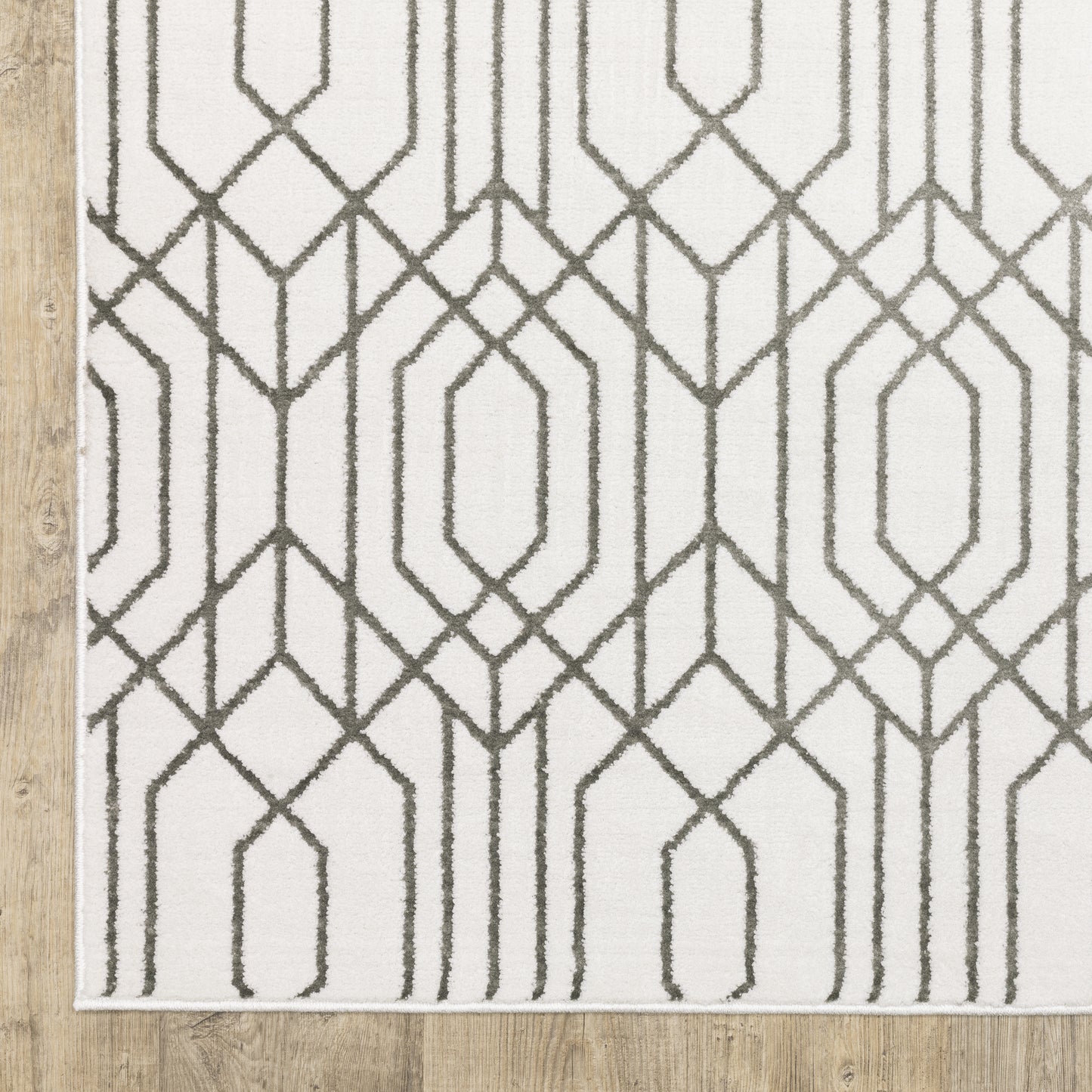 Oriental Weavers Montecito  White Grey Global