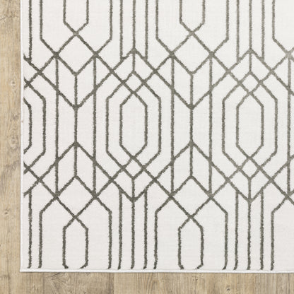 Oriental Weavers Montecito  White Grey Global