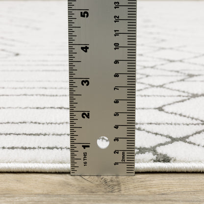 Oriental Weavers Montecito  White Grey Global