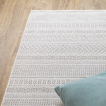Oriental Weavers Montecito  White Grey Casual