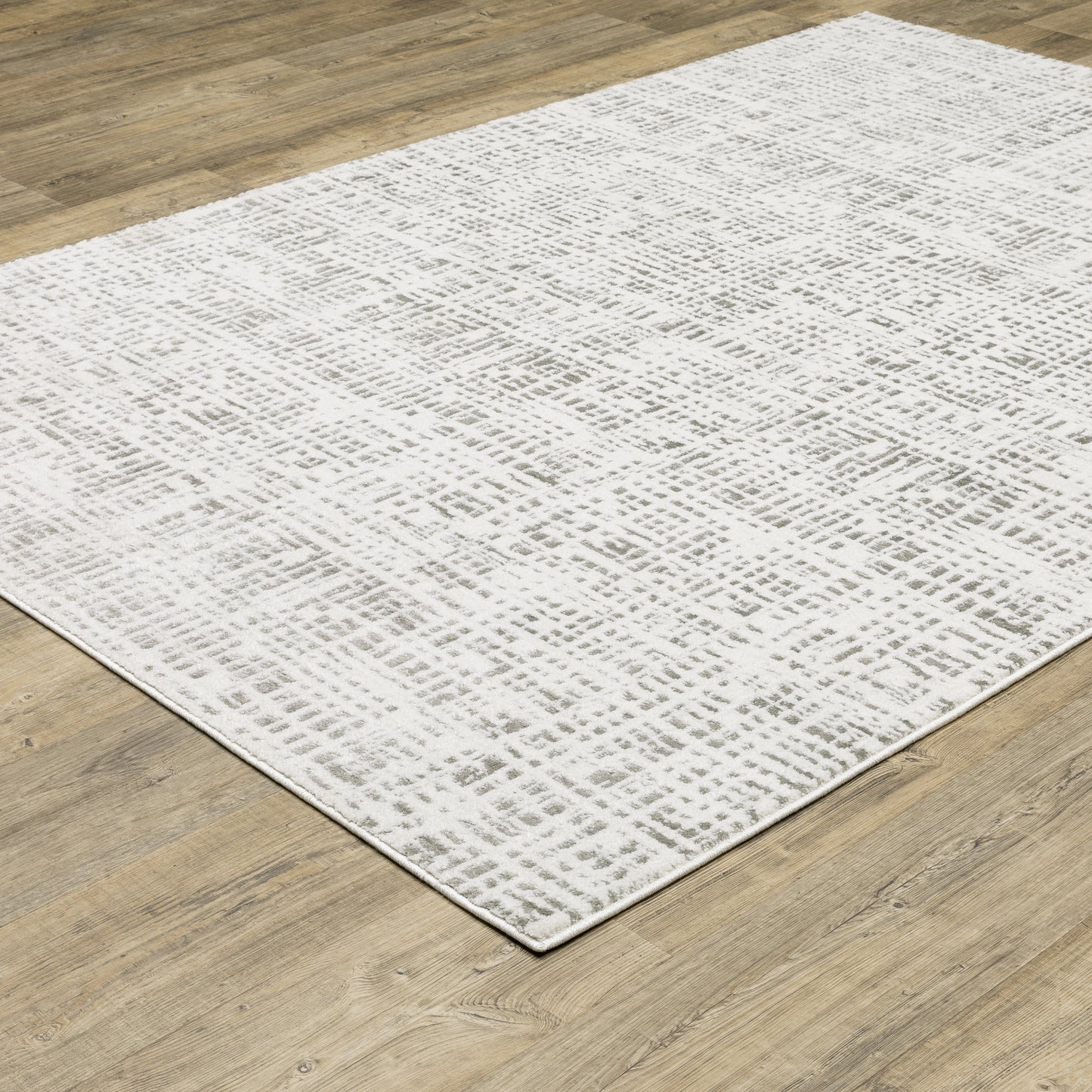Oriental Weavers Montecito  White Grey Modern & Contemporary