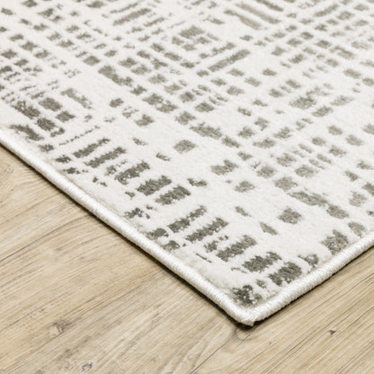 Oriental Weavers Montecito  White Grey Modern & Contemporary