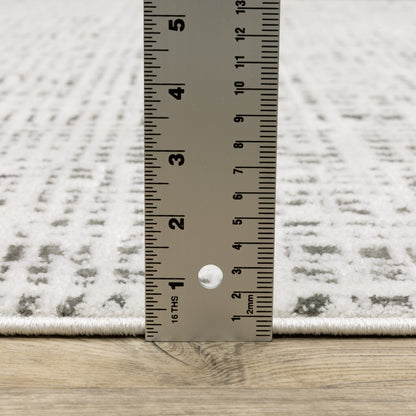 Oriental Weavers Montecito  White Grey Modern & Contemporary