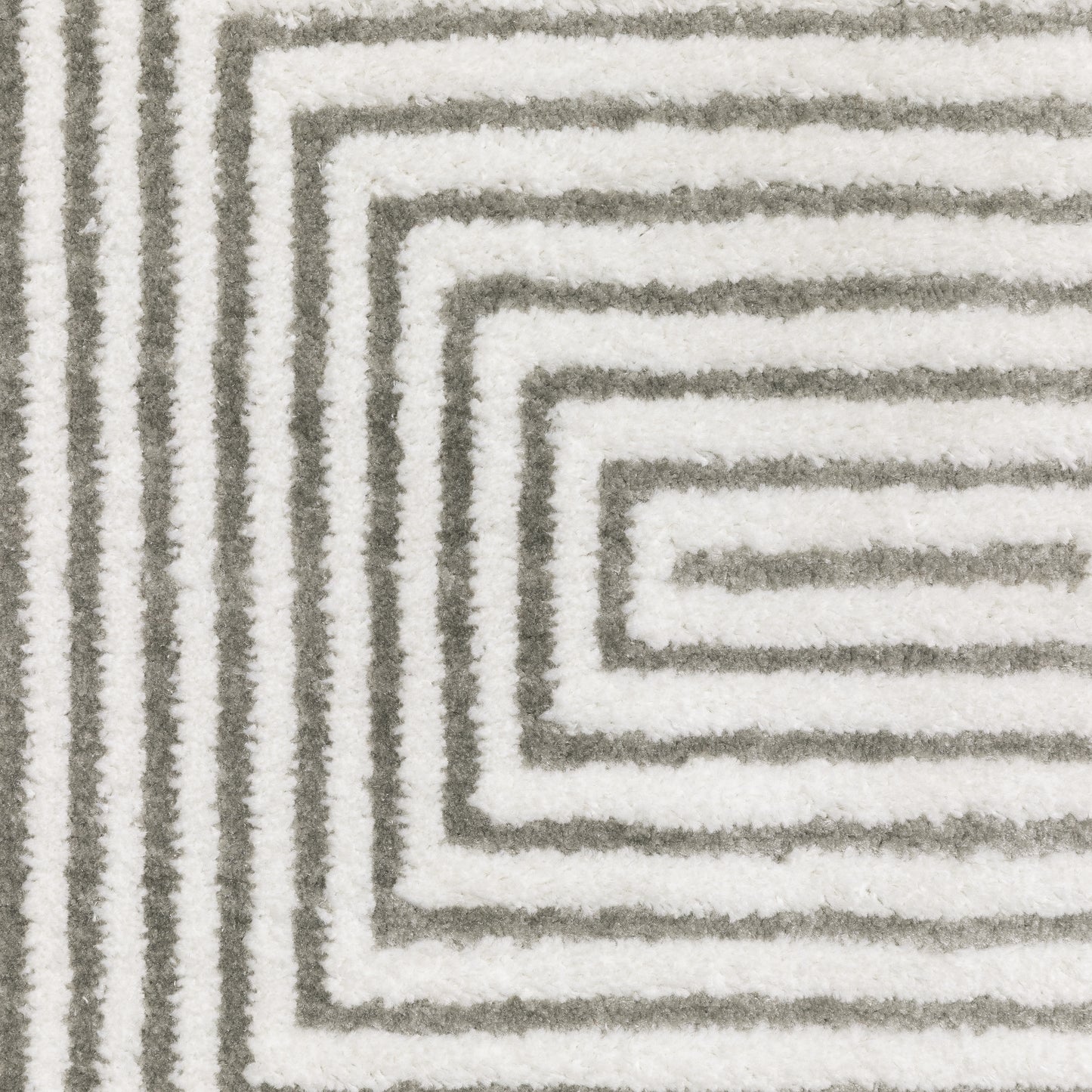 Oriental Weavers Montecito  Grey White Modern & Contemporary
