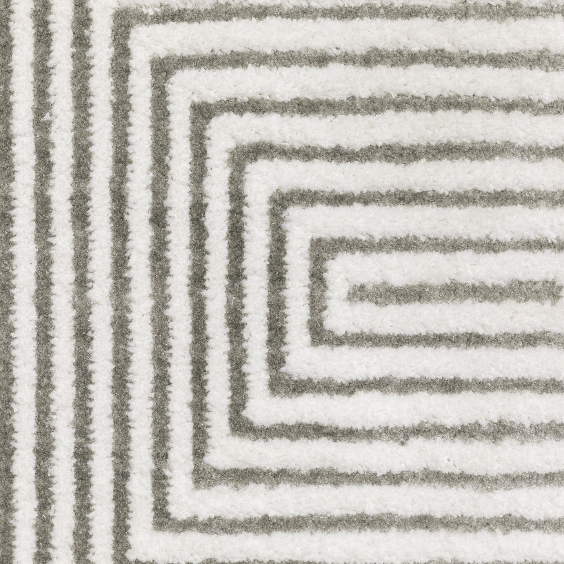 Oriental Weavers Montecito  Grey White Modern & Contemporary