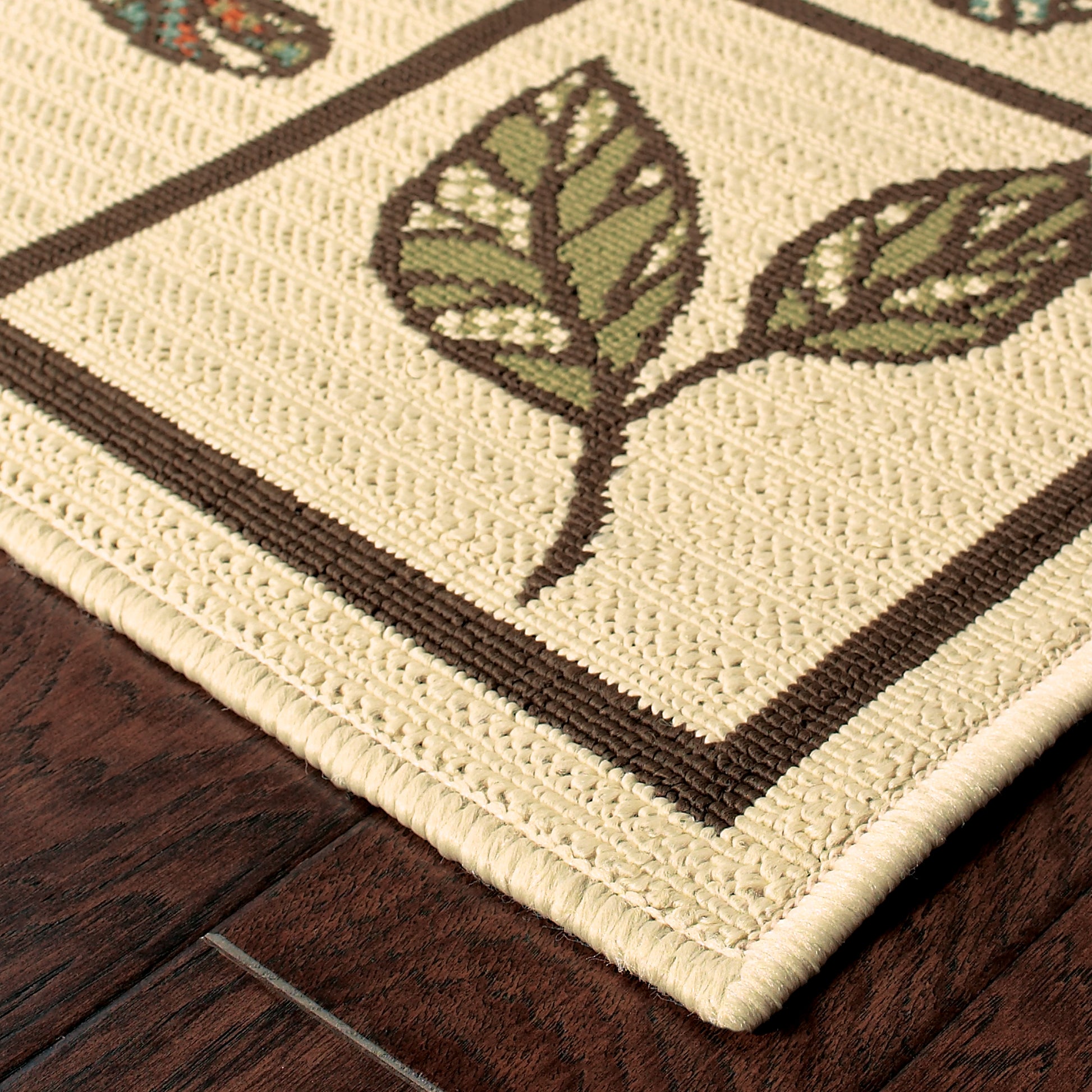 Oriental Weavers Montego  Ivory Brown Casual