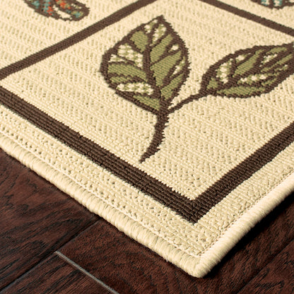 Oriental Weavers Montego  Ivory Brown Casual