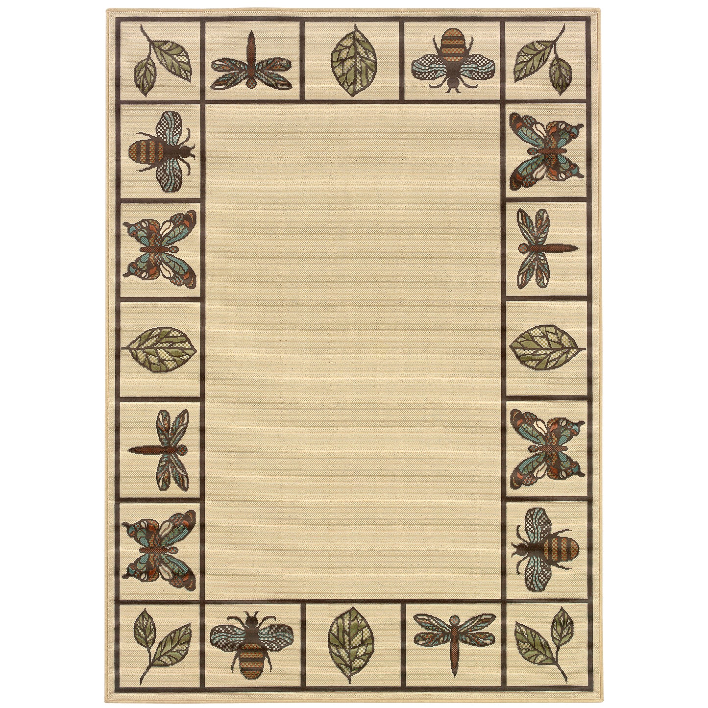 Oriental Weavers Montego  Ivory Brown Casual