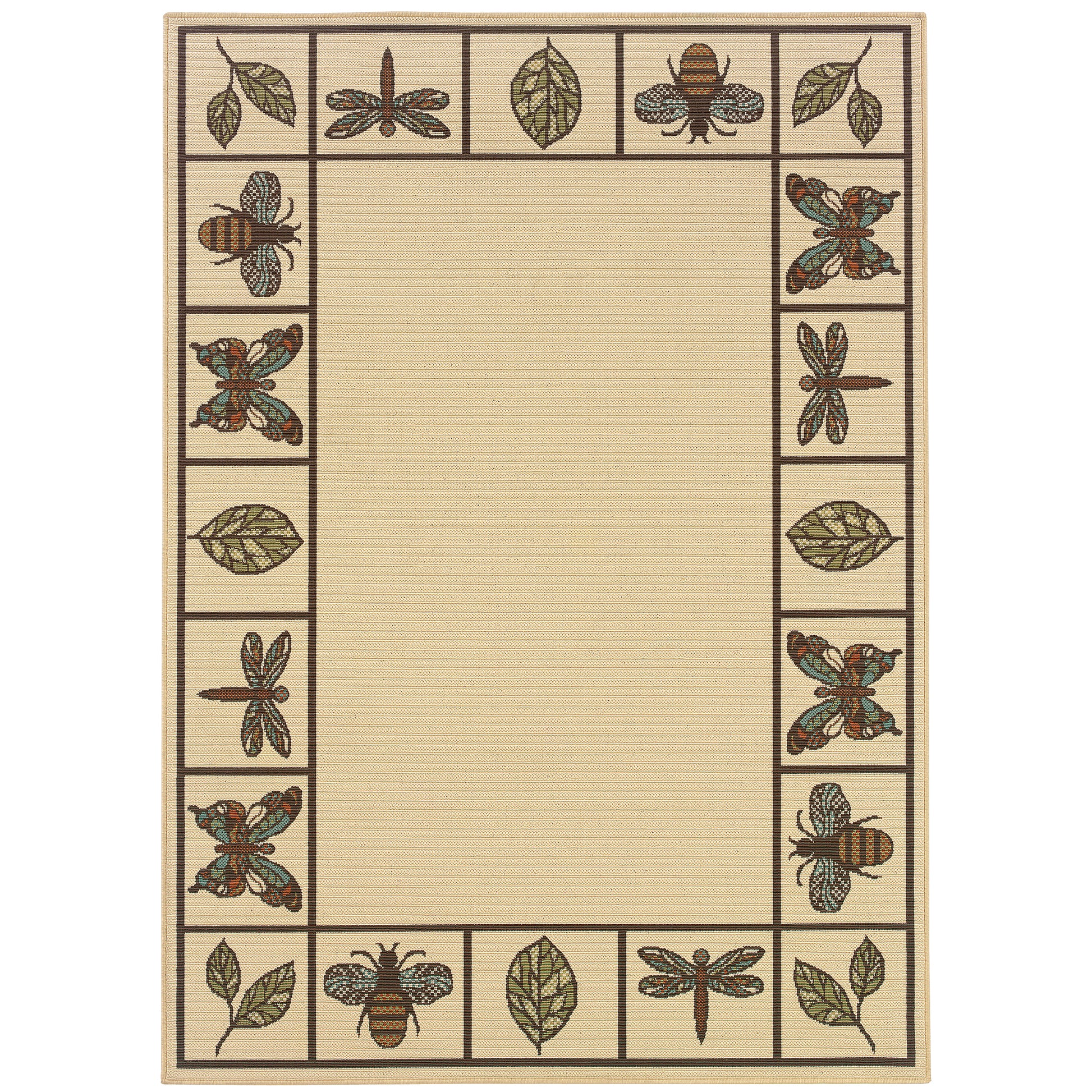 Oriental Weavers Montego  Ivory Brown Casual